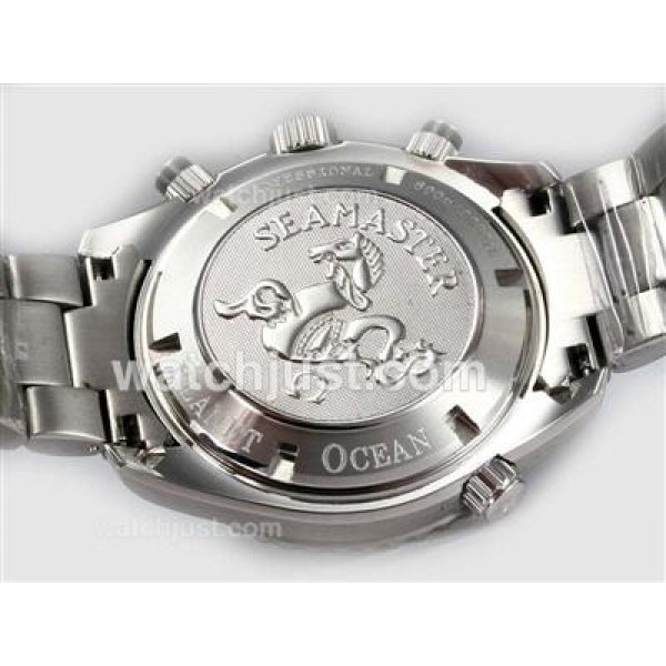 Omega Seamaster Planet Ocean Working Chronograph with White Marking-Same Chassis As 7750-High Quality