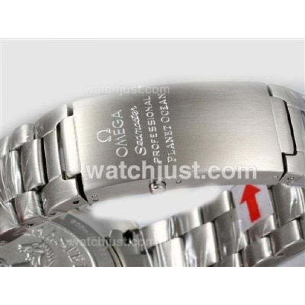 Omega Seamaster Planet Ocean Working Chronograph with White Marking-Same Chassis As 7750-High Quality