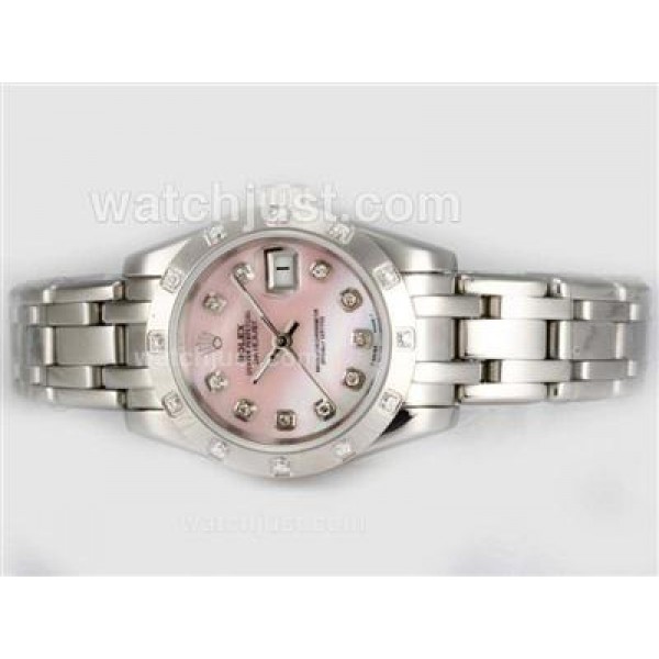 Best Quality Rolex Datejust Masterpiece Replica Watches With Pink Mother-Of-Pearl Dials For Sale