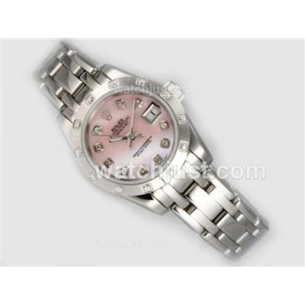 Best Quality Rolex Datejust Masterpiece Replica Watches With Pink Mother-Of-Pearl Dials For Sale