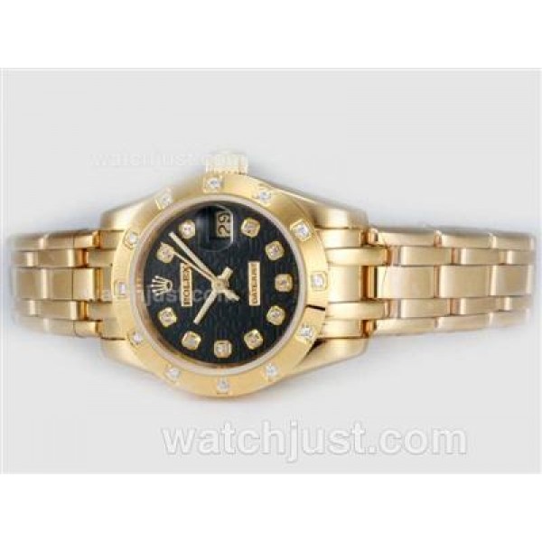 Best Quality Rolex Datejust Masterpiece Replica Watches With Black Dials For Sale