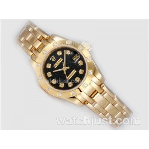 Best Quality Rolex Datejust Masterpiece Replica Watches With Black Dials For Sale
