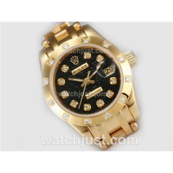 Best Quality Rolex Datejust Masterpiece Replica Watches With Black Dials For Sale