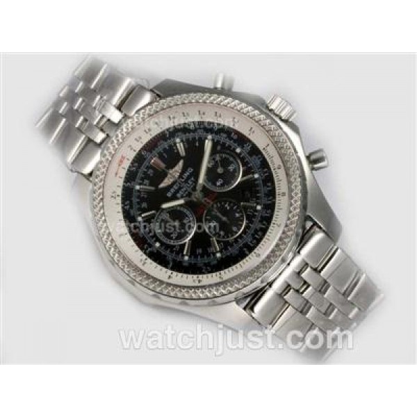 Breitling for Bentley Motors Asia Valjoux 7750 Movememt-Secs at 3.00 subdials Updated Version