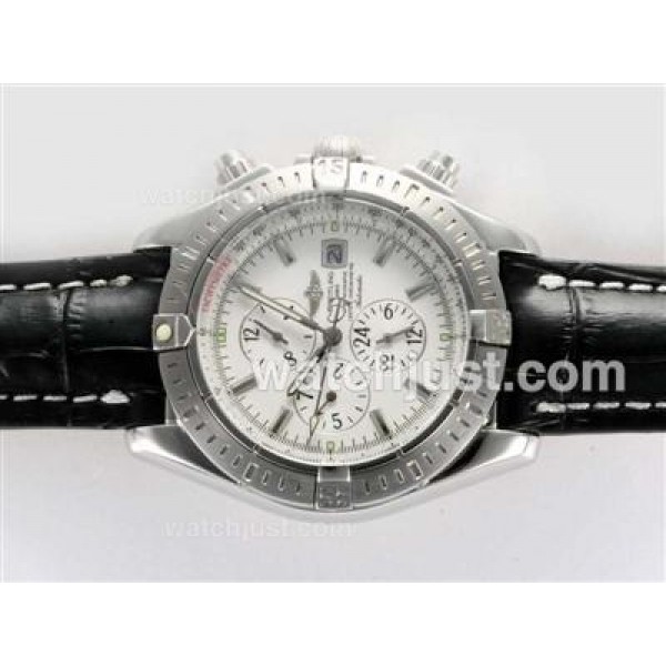 Breitling Chronomat Evolution Automatic with White Dial