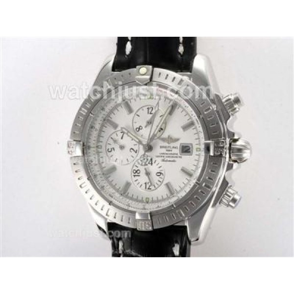 Breitling Chronomat Evolution Automatic with White Dial