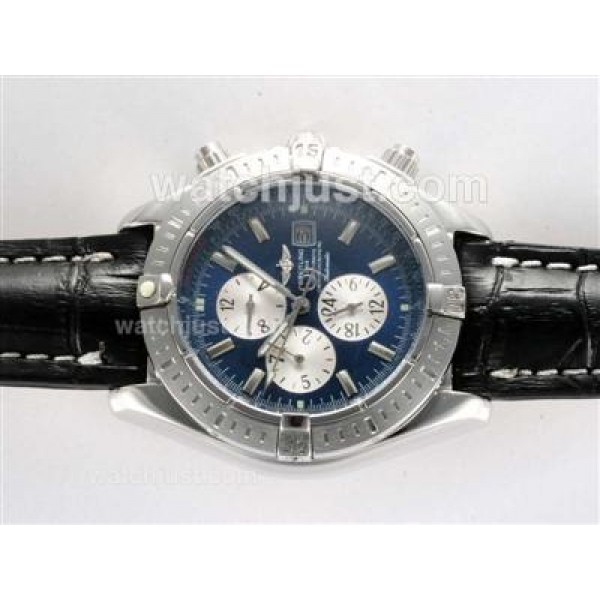 Breitling Chronomat Evolution Automatic with Blue Dial