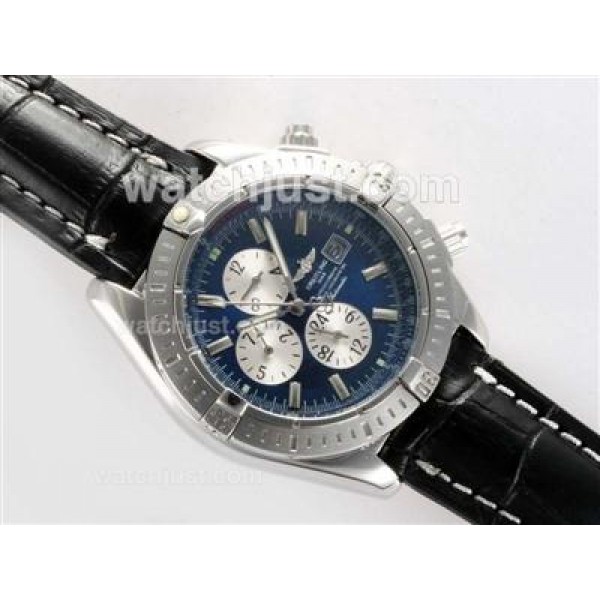 Breitling Chronomat Evolution Automatic with Blue Dial
