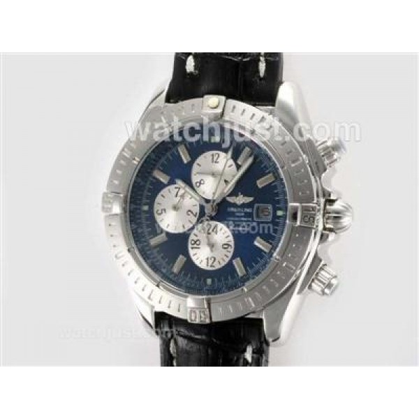 Breitling Chronomat Evolution Automatic with Blue Dial