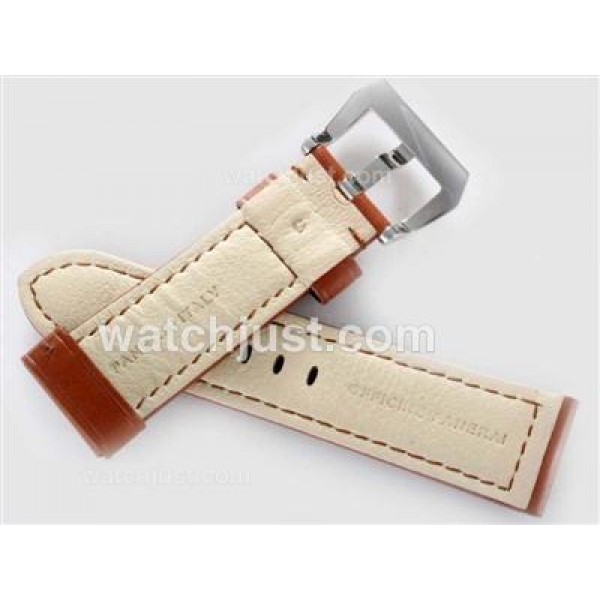 Panerai Brown Leather Strap For 44MM Version