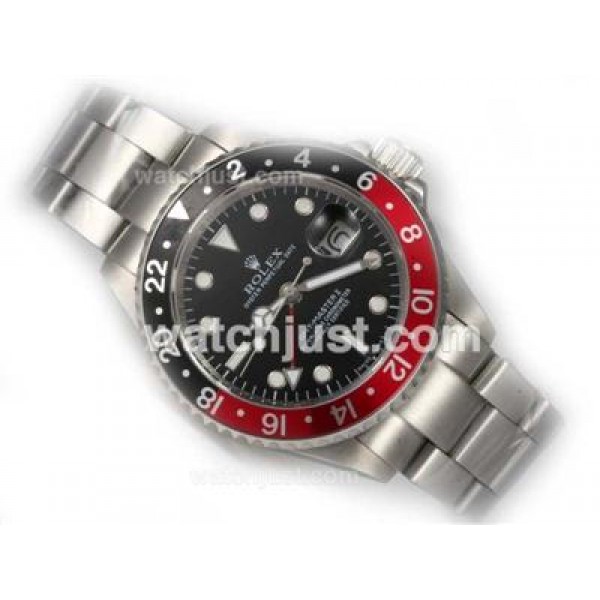 Best AAA Rolex GMT-Master II Replica Watches With Black Dials For Men