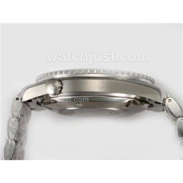 UK Best Quality Omega Seamaster Planet Ocean Replica Watches With Black Dials For Men