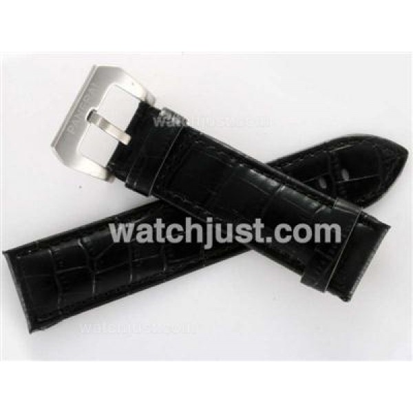 Panerai Black Leather Strap 24mm