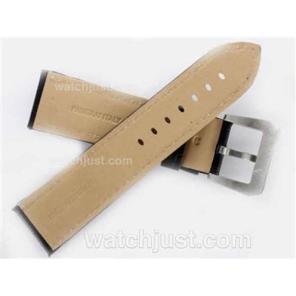 Panerai Black Leather Strap 24mm