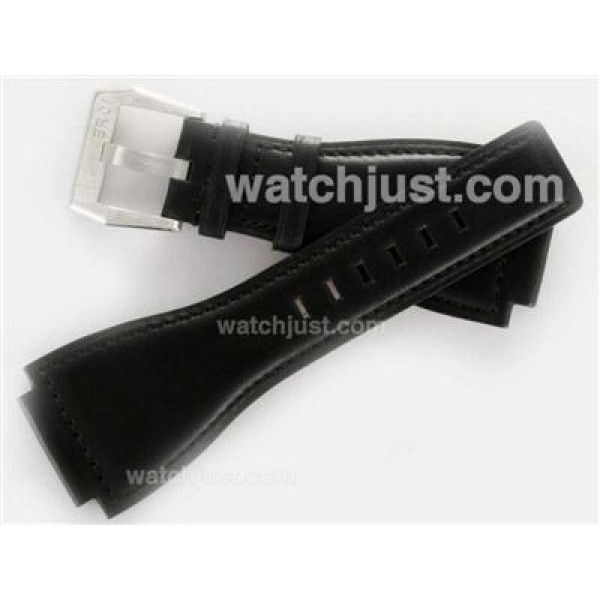Bell & Ross Black Leather Strap For 46x46mm and 42x42mm Model (for ETA version)