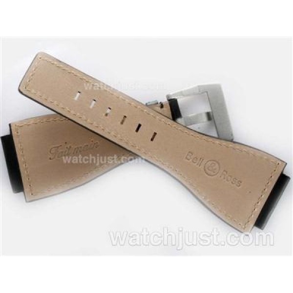 Bell & Ross Black Leather Strap For 46x46mm and 42x42mm Model (for ETA version)