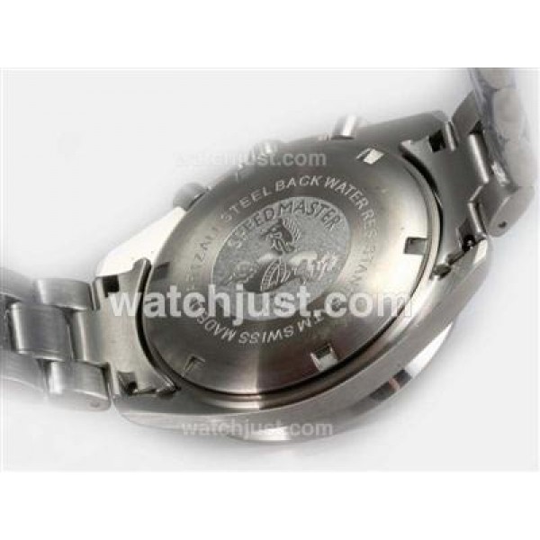 Omega Speedmaster 50th Anniversary Working Chronograph with Black Dial