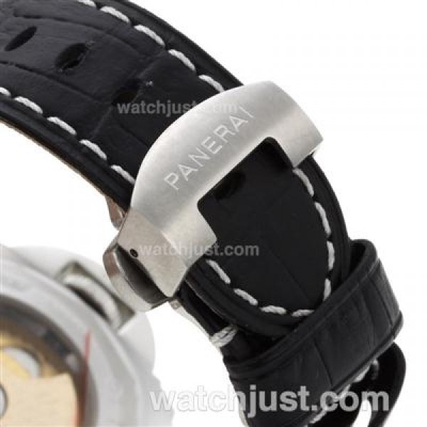 Panerai Luminor Marina Automatic Black Dial With AR Coating-New Version