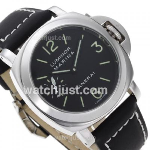 Panerai Luminor Marina Unitas 6497 Movement with Swan Neck