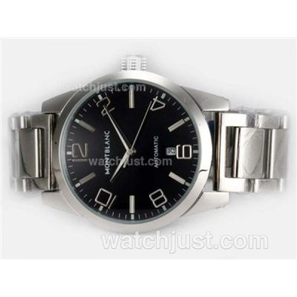 Montblanc Time Walker Automatic with Black Dial