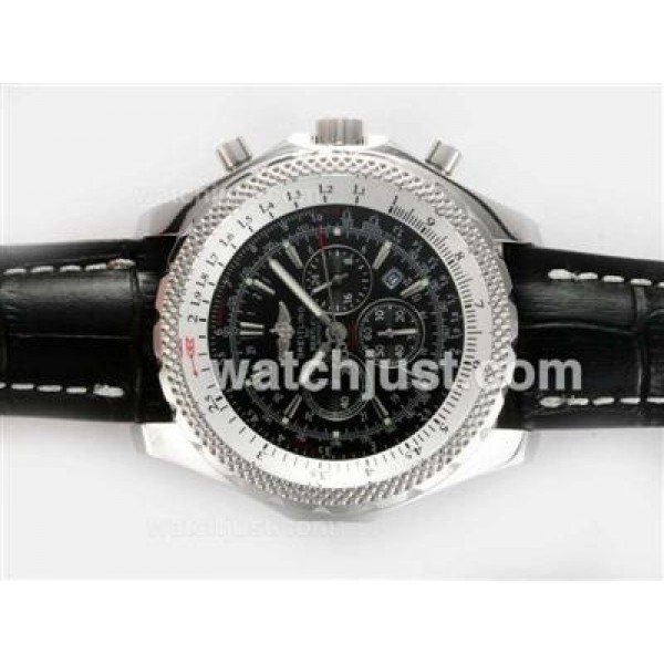 Breitling for Bentley Motors Working Chronograph with Black Dial