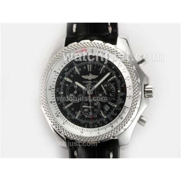 Breitling for Bentley Motors Working Chronograph with Black Dial