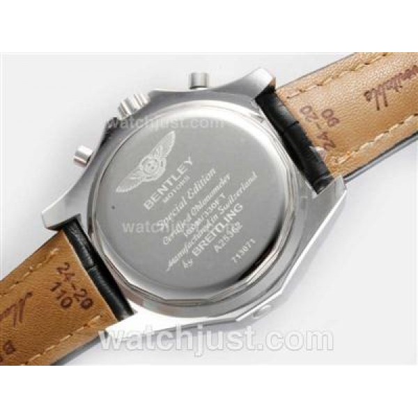 Breitling for Bentley Motors Working Chronograph with Black Dial