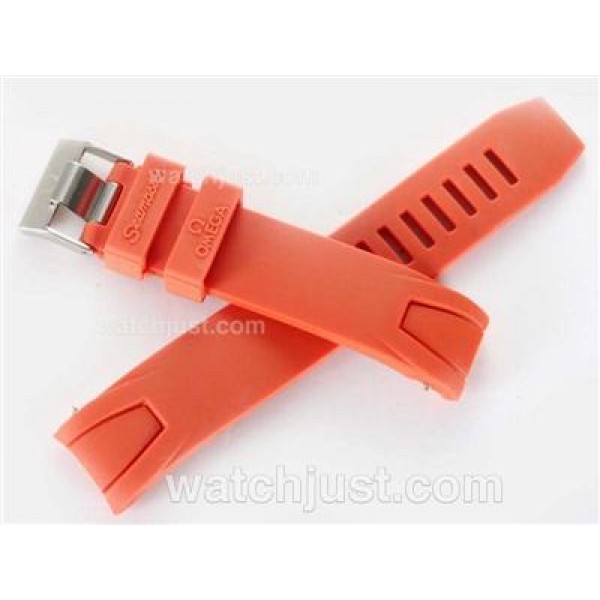 Omega Orange Rubber Strap for Seamaster Japanese Version-20MM