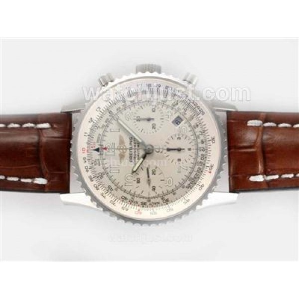 Breitling Navitimer Chronograph With Swiss Valjoux 7750 Movement-Number Marking