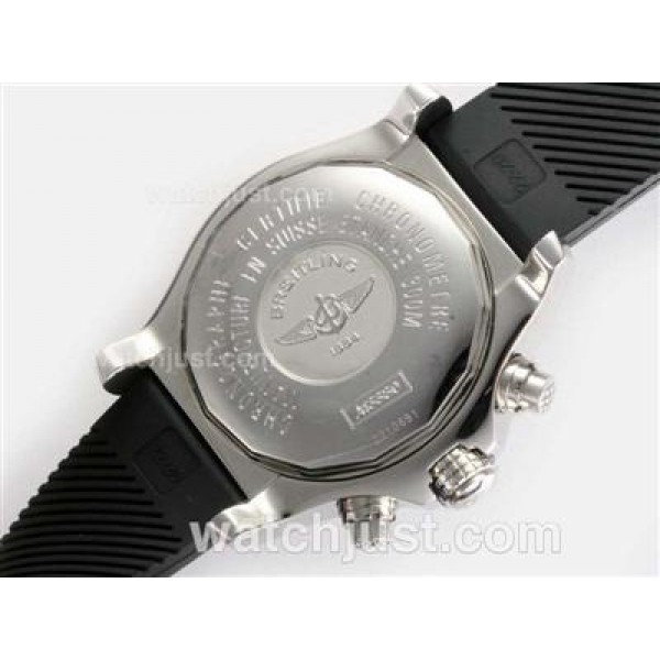 Breitling Skyland Avenger Chronograph Swiss Valjoux 7750 Movement with Black Dial-AR Coating