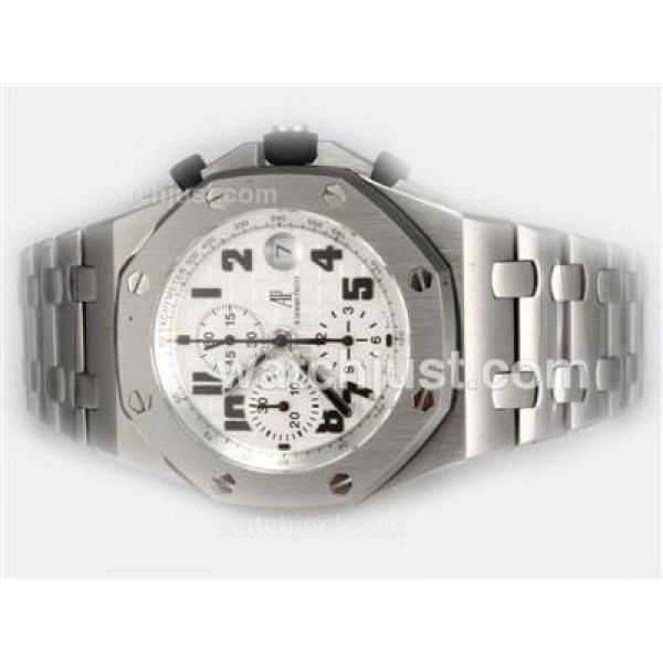 UK Swiss Made Replica Audemars Piguet Royal Oak Chronograph Swiss Valjoux 7750 Movement-Running Secs at 12 Watches