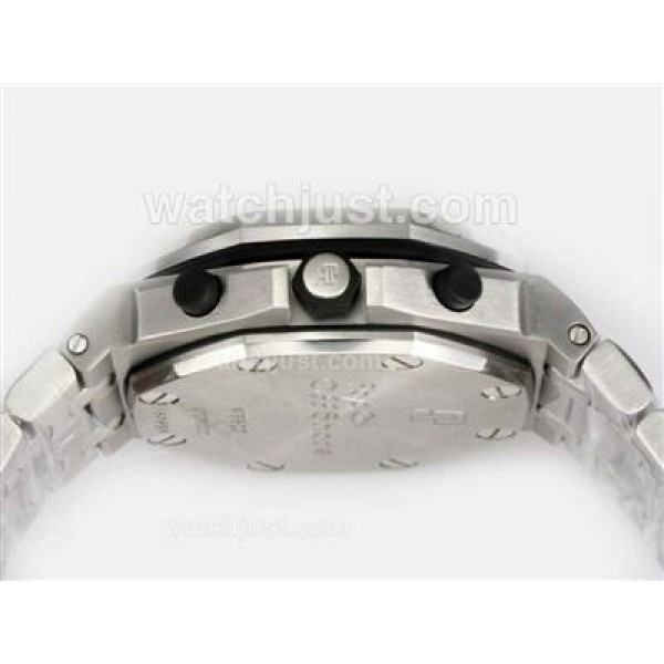 UK Swiss Made Replica Audemars Piguet Royal Oak Chronograph Swiss Valjoux 7750 Movement-Running Secs at 12 Watches