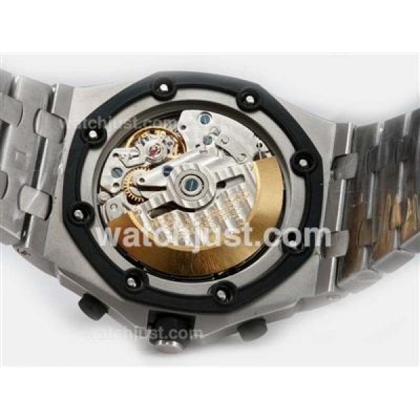UK Swiss Made Replica Audemars Piguet Royal Oak Chronograph Swiss Valjoux 7750 Movement-Running Secs at 12 Watches