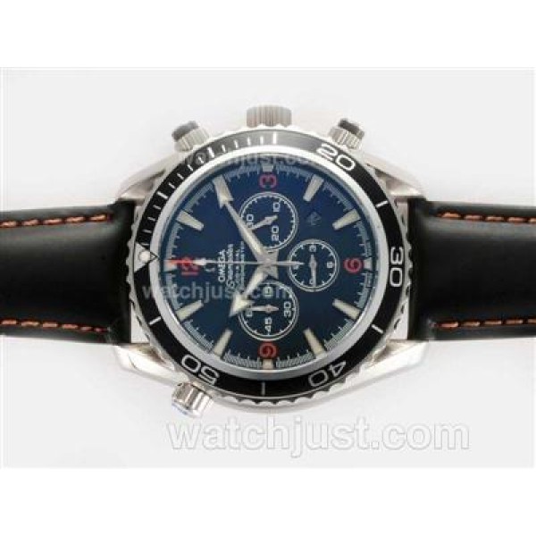 Omega Seamaster Planet Ocean Working Chronograph with Orange Marking-Same Chassis As 7750-High Quality