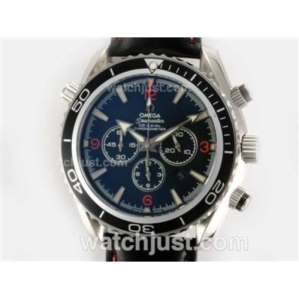 Omega Seamaster Planet Ocean Working Chronograph with Orange Marking-Same Chassis As 7750-High Quality