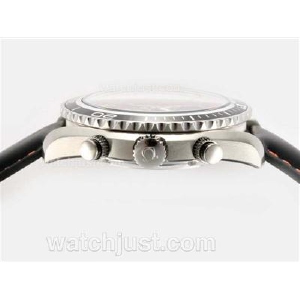 Omega Seamaster Planet Ocean Working Chronograph with Orange Marking-Same Chassis As 7750-High Quality