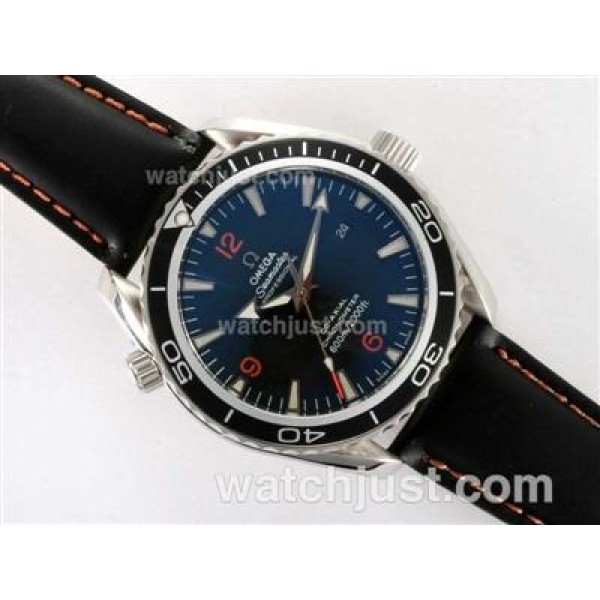 Omega Seamaster Planet Ocean With Orange Marking-Same Chassis As Swiss ETA Version-High Quality