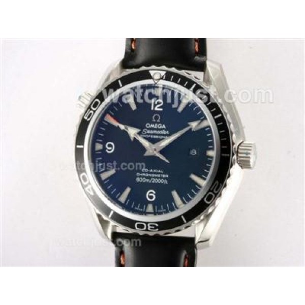Omega Seamaster Planet Ocean With White Marking-Same Chassis As Swiss ETA Version-High Quality
