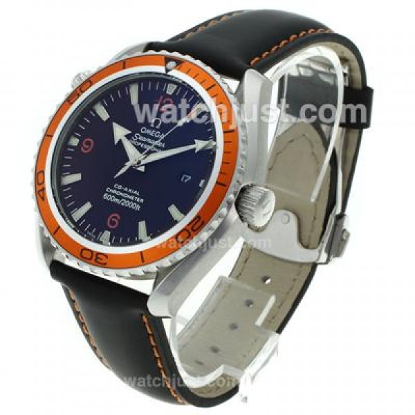 Omega Seamaster Planet Ocean With Orange Bezel-Same Chassis As Swiss ETA Version-High Quality