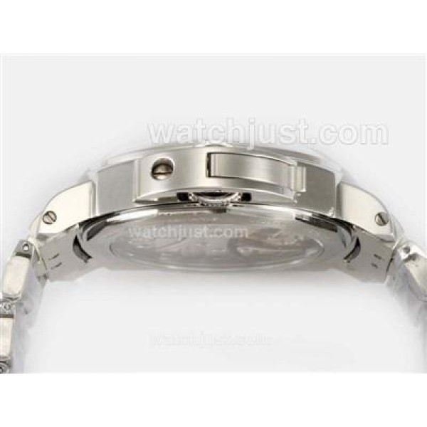 Panerai Luminor Unitas 6497 Movement with White Dial S/S-New Version