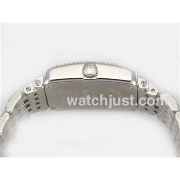 Franck Muller Master Square Swiss ETA Movement With Diamond Bezel-Colorful Roman Marking