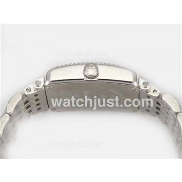Franck Muller Master Square Swiss ETA Movement With Diamond Bezel-Number Marking