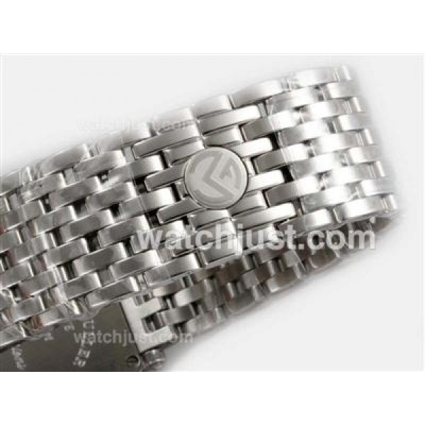 Franck Muller Master Square Swiss ETA Movement With Diamond Bezel / Black Dial-Roman Marking