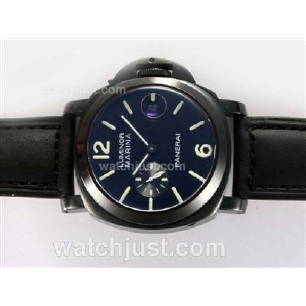 Panerai Luminor Marina Automatic PVD Case with AR Coating-18K Plated Gold Movement
