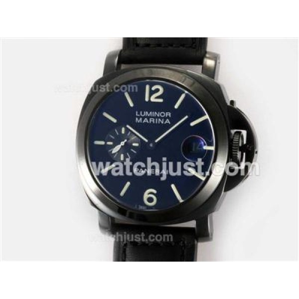 Panerai Luminor Marina Automatic PVD Case with AR Coating-18K Plated Gold Movement