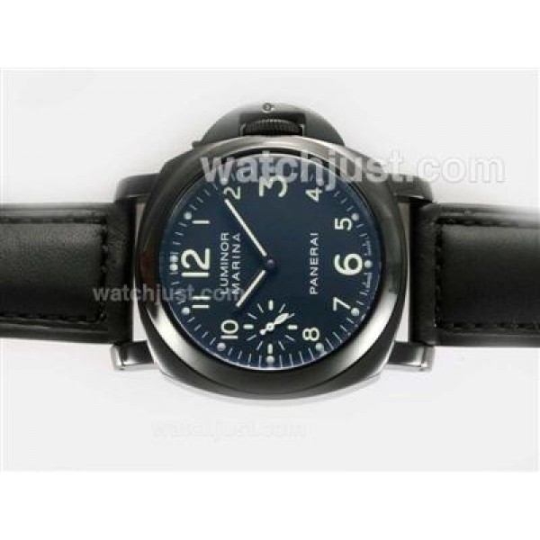 Panerai Luminor Marina Unitas 6497 Movement PVD Case with AR Coating-New Vresion