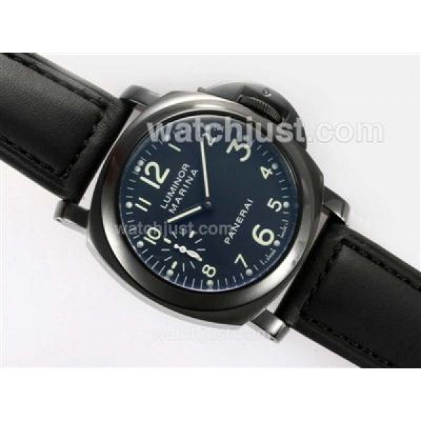 Panerai Luminor Marina Unitas 6497 Movement PVD Case with AR Coating-New Vresion