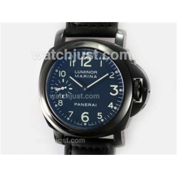 Panerai Luminor Marina Unitas 6497 Movement PVD Case with AR Coating-New Vresion