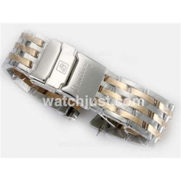 Breitling Two Tone Strap For 7750 Version