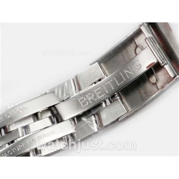 Swiss Made Breitling Bentley Flying B Chronograph Fake Watches With Black Dials For Men